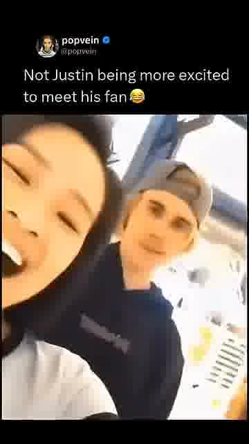 Justin meets his match: 

Justin seems just as excited to meet Lizzie 😂

#JustinBieber #CelebrityMom