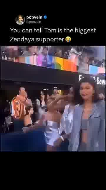 Tom’s biggest zendaya fan: 

Tom filming Zendaya like the proudest supporter ever 😭

#TomHolland #Ze