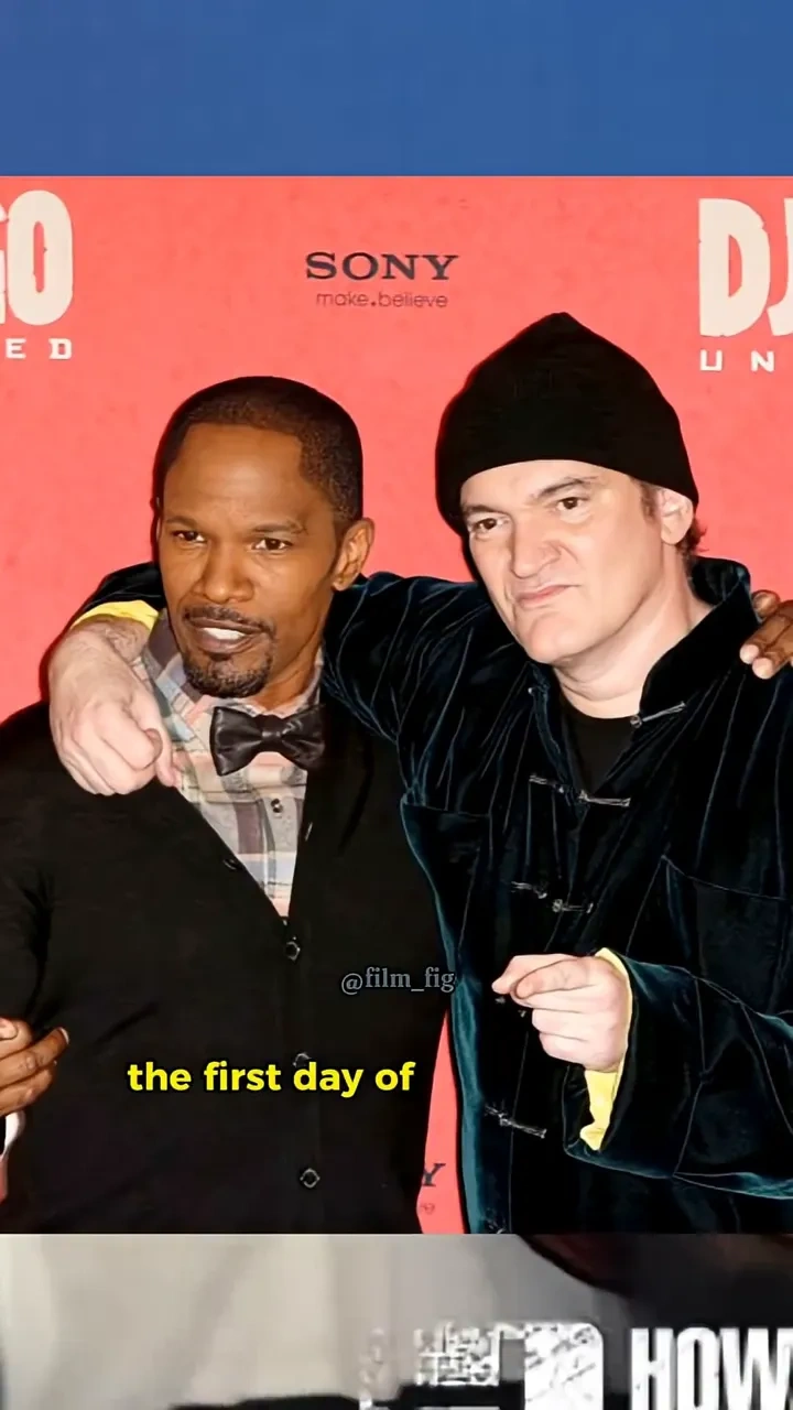 Foxx talks tarantino: 

Jamie Foxx on day one rehearsal with Tarantino.

#JamieFoxx #Tarantino #Djan