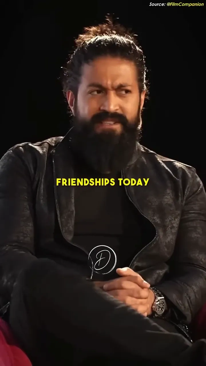 Be yourself, don’t change: 

Yash says friendships are give-and-take - be yourself and don't expect 