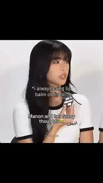 Manon's funniest thoughts: 

Manon's thoughts are always one step away from making everyone laugh 😭🩷