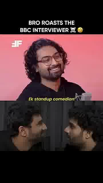 That comeback was wild: 

A sharp comeback leaves the BBC interviewer caught off guard.

#ComedyReac