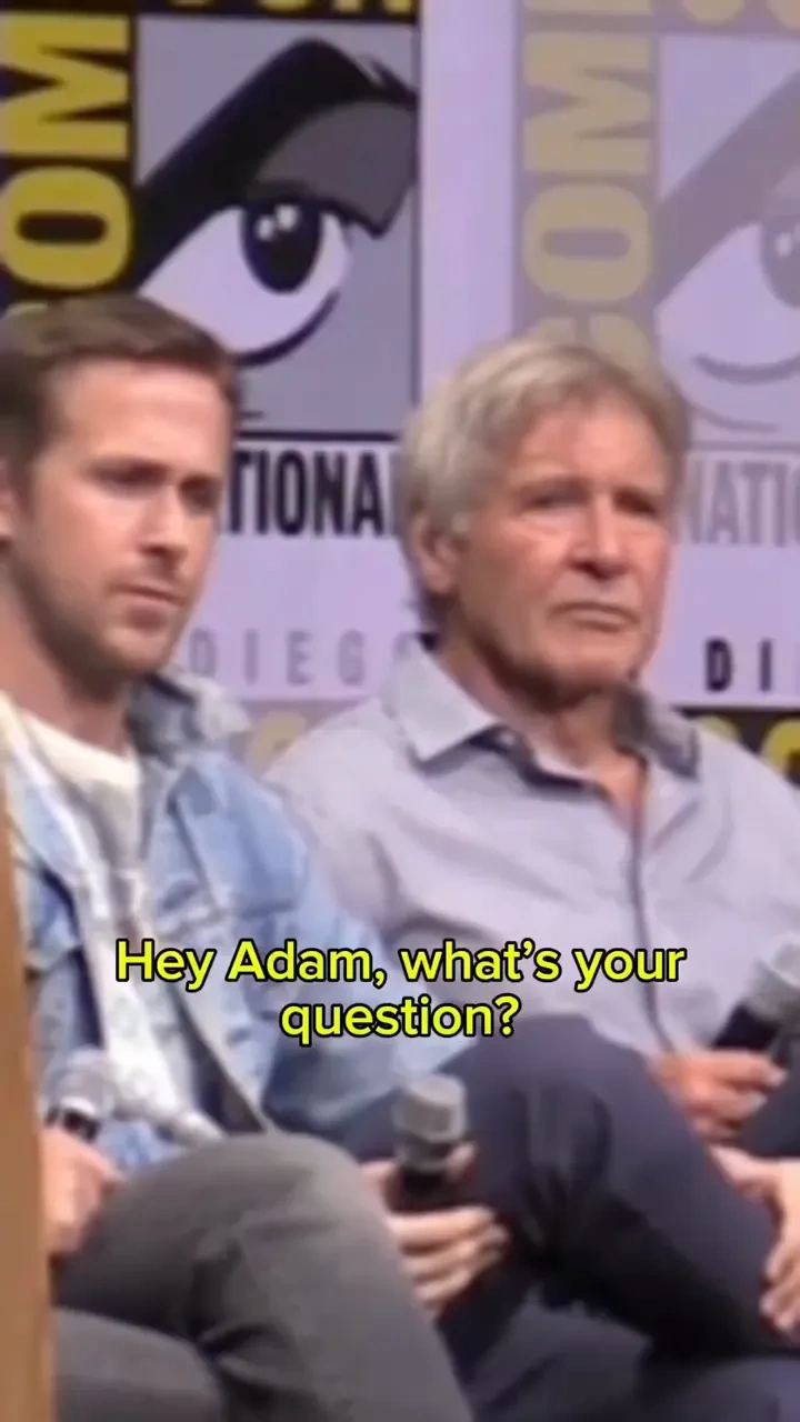 Harrison ford's bold answer: 

Harrison Ford delivers a sharp, funny reply to a bold question.

#Har