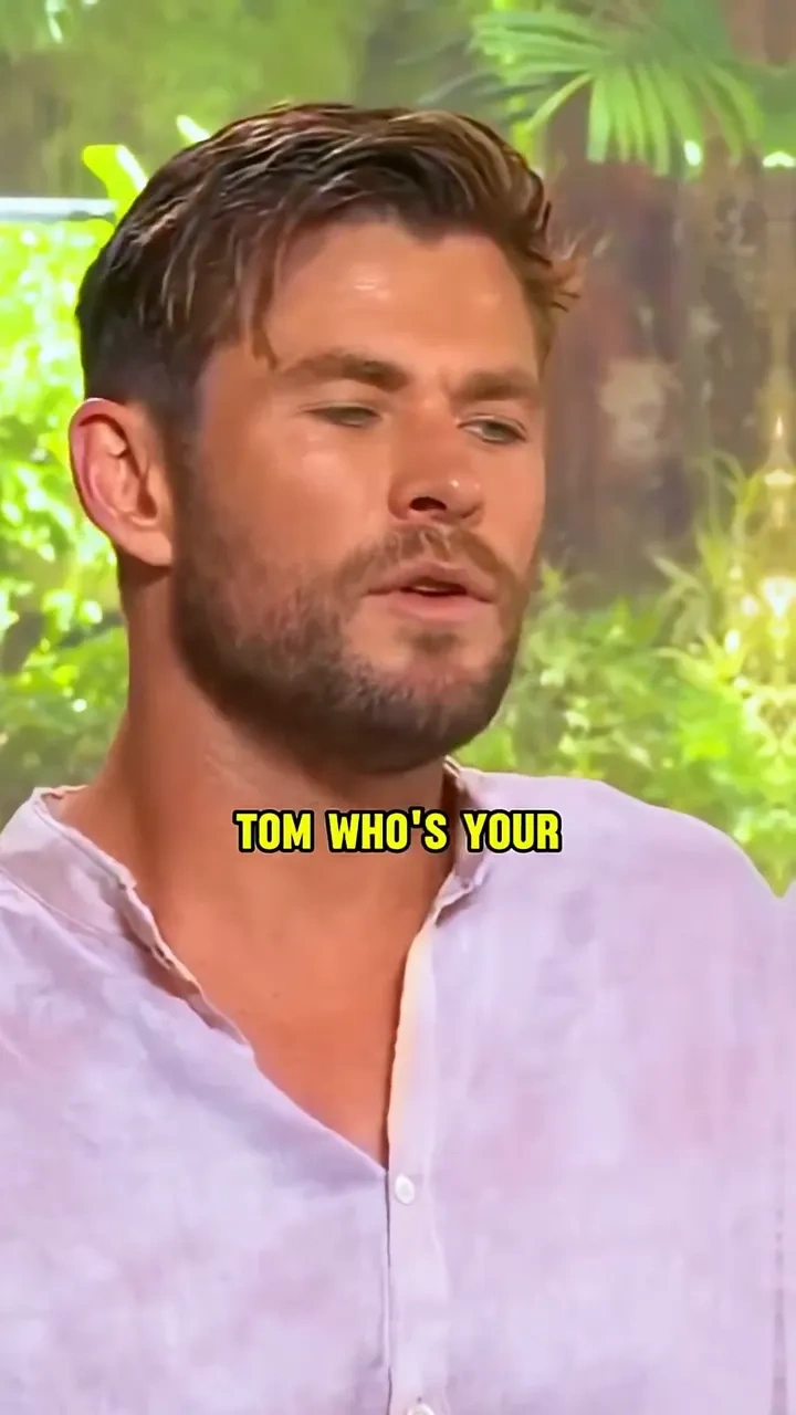 Hemsworth vs holland banter: 

Hemsworth asks Tom Holland about his favorite actor—fun banter all ar