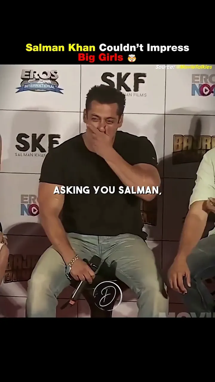 Salman khan humbles doubter: 

Salman Khan gives a confident, playful comeback to a skeptical report