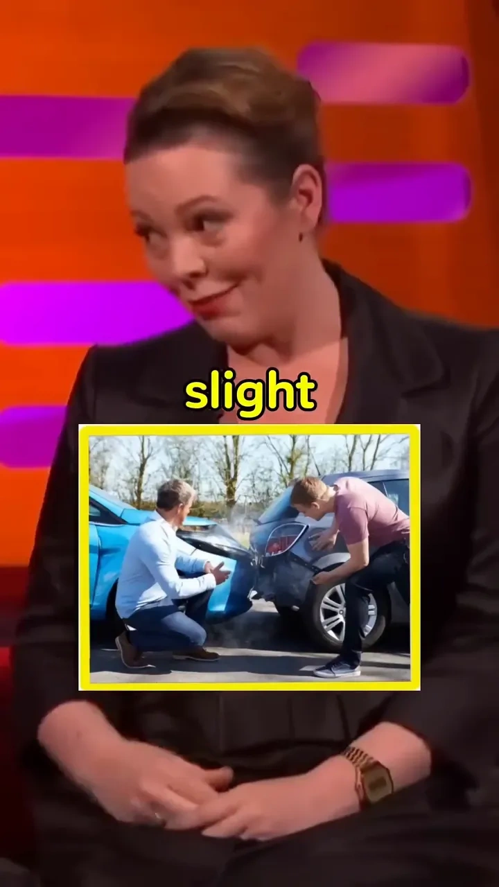 Colman on road rage: 

Olivia Colman opens up about a tense road-rage moment on Graham Norton.

#Gra