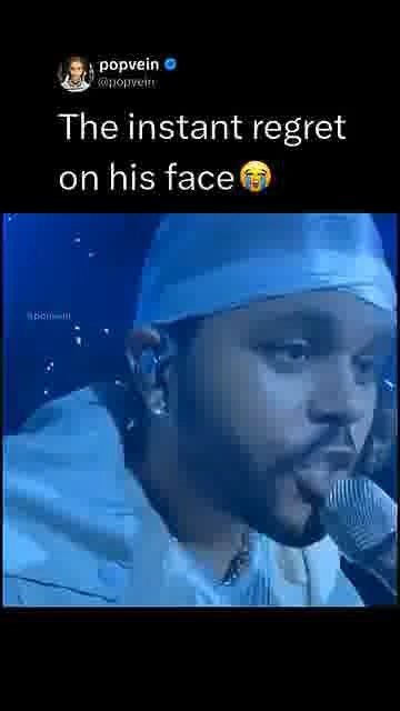 Fan gets the mic: 

He was ready to sing… then instantly wished he hadn’t 😭

#TheWeeknd #OutOfTime #